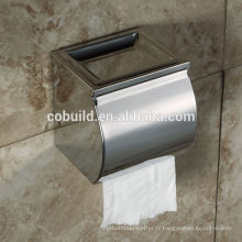 CX-505 meilleur rabais mural salle de bain en acier inoxydable boîte à mouchoirs en papier